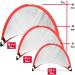 Set of 2 Portable Pop Up Soccer Goals | 4ft Indoor/Outdoor Nets with Carry Bag - Buy Online on GoSupps.com