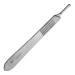 Shehadeh - Scalpel holder - Figure 3 - Scalpel handle No. 3 - stainless steel