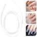 SOLUSTRE 1 Bag of 1M False Nail Extension Fiber Nails Lengthening Tools Nail Extension Fibers Nail Art Makeup Supplies for Home Salon - Buy Online on GoSupps.com