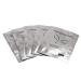 50 pair of eyelash extensions pads for eyelash extensions lint -free eyes gel pads slippery and lint free eyelash patches stick well on skin silvery