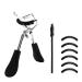 Eyelash Curler Professional Eyelash Curler with Comb Lash Curler with 6Pcs Refills Pads Mini Eyelash Curler for All Eye Shape No Pinching Pulling Makeup Cosmetic Curling Tool for Lash in Seconds