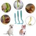 Menmamenma 3Pcs Tick Remover Tools for Dogs - Plastic Tick Hooks for Pets - Pet Care Cleaning Tools (Blue) - Buy Online on GoSupps.com