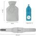 Homealexa 1L Long Hot Water Bottle with Soft Plush Cover - Waist Warmer for Winter - Minimalist Belt Design - Buy Online on GoSupps.com