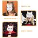 Buy Ifundom 8-Piece DIY Empty Fuchskatzen Masks - Pure White Graffiti Masks for Cosplay & Hand Painting - Buy Online on GoSupps.com