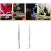 2 PCS Professional Stainless Steel Tweezers Tweezers for Eyebrows Facial Hair Sharp Ingrown Hair Tweezers for Women and Men Pointed Tweezers Set for Craft Jewelry-Making - Buy Online on GoSupps.com