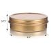Makeup Brush Cleaner Sponge - Quick Color Switch for Eyeshadow Blush Foundation | 2 oz Gold Tin - Travel-Friendly Perfect for Makeup Bags & Gym - Buy Online on GoSupps.com
