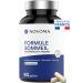 NOVOMA Sleep Formula with Melatonin 1.9 mg Natural Sleep & Sleep Plant Complex with Pure Melatonin Lemon Balm and Passionflower 90 Vegan Capsules Made in France