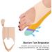 JMORCO Adjustable Hallux Valgus Corrector | Washable Pain Relief for Men & Women | Skin-Friendly Polyurethane Fiber | Optimal Foot Health - Buy Online on GoSupps.com