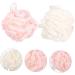 Gatuida Shower Ball - 2pcs Bath Scrub Flower Travel Body Brush & Back Cleaner Towel | Ideal for Relaxation & Cleaning - Buy Online on GoSupps.com