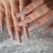 Extra Long Square Glossy Acrylic Press-On Nails - 24pcs for Women | Perfect for Prom & Parties - Shop Internationally! - Buy Online on GoSupps.com