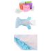Lukloy Adjustable Cloth Diapers for Adults & Adolescents - Leak-Proof Washable Reusable with 2 Inserts - Perfect for Incontinence (Blue) - Buy Online on GoSupps.com