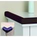 Corner Edge Safety Protector Set - 14ft Edge + 4 Corners, Reddish-Brown Soft Foam Strip, Baby Proofing Guards with 3M Adhesive for Table, Furniture, Sharp Edges Protection - Buy Online on GoSupps.com
