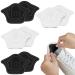 ACWOO 8pcs Heel Grips Shoe Pads 5mm Strong Adhesive Heel Cushion Inserts for Too Loose Shoes Comfort Heel Cushion Pad Thick Back Insoles Anti Blister Shoe Liners Inserts for Women and Men B+w (5mm)