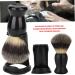 Beard Brush Stand Holder | Plastic Shaving Brush & Razor Tool Organizer for Men | Beauty Tools for Wet & Dry Use - Buy Online on GoSupps.com