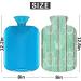 2L Hot Water Bottle with Nautical Rudder Cover - Pain Relief & Heat Therapy for Menstrual Cramps Feet & Hands | PVC Warming Bag - Buy Online on GoSupps.com