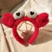 ZHOUMEIWENSP Red Crab Claw Headband for Women & Girls - Facial Spa Hair Band | Makeup & Washing Accessory - Buy Online on GoSupps.com