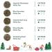 VAHDAM Assorted White Tea Sampler Gift Set - 5 Flavors | Christmas Tea Gift Set | Loose Leaf White Tea Sampler for Men & Women - Buy Online on GoSupps.com