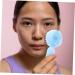 Didiseaon Silicone Face Brush Silicone Brush for Face Facial Scrub Brush Facial Exfoliator Brush Silicone Face Scrub Exfoliating Facial Brush Cleanser Silica Gel Double Sided 3d 11x5cm Sky-blue - Buy Online on GoSupps.com