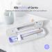 ELMWAY Smart UV Toothbrush Sanitizer - Portable Antibacterial Travel Holder with UV Light - White - Buy Online on GoSupps.com