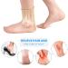 seaNpem Ice Skating Ankle Gel Protection Tubing - Compression Sleeve Ankle Protector Brace for Figure Skating - Roller Riding Support Socks - Free Cutting Design - Black (5 x 3.2 inch) - Buy Online on GoSupps.com