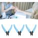 Nail Cuticle Nippers Cuticle Nippers 3 Pieces Easy Ergonomic Grip for Home for Thick Hard Toenails (Blue) - Buy Online on GoSupps.com