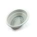 Freetune Foldable Shaving Bowl - Silicone Rubber Multipurpose Bowl - Pocket Size Easy to Carry Durable Flexible Silver