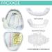 Buy 2 Pairs of Plug-In Veneers | Instant Cosmetic Teeth Whitening & Dental Prosthesis for Men & Women - Buy Online on GoSupps.com