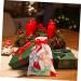 KOMBIUDA 10pcs Christmas Bronzing Gauze Bag Sheer Bags Santa Bags Drawstring Bag Candy Calendar 20 17 4CM Assorted Color 1 - Buy Online on GoSupps.com