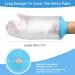 Doact Waterproof Arm Protector for Plaster - Long Arm Shower Protection for Adults & Children - 38cm Waterproof Arm Cover for Safe Bathing - Buy Online on GoSupps.com