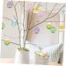 Alipis 18pcs Rabbit Egg Pendant Tag Labels Hanging Easter Egg Paper Cutout Egg Ornament Egg Shape - Buy Online on GoSupps.com