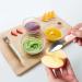 PLABBDPL 2Pcs Baby Fruit Double Head Scraping Spoon | Stainless Steel & Silicone Soft Spoon for Easy Feeding - Buy Online on GoSupps.com