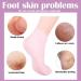 3 Pairs Silicone Socks for Women Silicone Socks for Cracked Feet Women Foot Spa Pedicure Silicone Socks Softening Dry Cracked Feet Rough Skins Protective Gel Socks(Pink) - Buy Online on GoSupps.com
