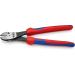 Knipex High Leverage Diagonal Cutter black atramentized with multi-component grips 250 mm (self-service card/blister) 74 02 250 SB Multi-component Grips Blue/Red 250 mm atramentized on self-service card - Buy Online on GoSupps.com