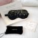 O Bester 100% 22 Momme Pure Mulberry Silk Sleep Mask | Adjustable Strap | Super Soft & Comfortable | Luxury Silk Eye Mask (Stars) - International Shipping Available - Buy Online on GoSupps.com