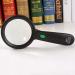 Magnifier 20 Times Led Handheld Magnifying Glass Lamp Hd Glass High-Power Optical Lens Protect Vision Without Hurting Eyes Lofty Ambition - Buy Online on GoSupps.com