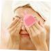 minkissy 32 Pcs Rabbit Ears Facial Brush Silicone Exfoliating Brush Hair Scalp Massager Facial Cleansing Pads Hand Held Massager Face Scrub Cleansing Brush Household Miss Silica Gel Pink Light Pinkx8pcs 7.5x7.5cmx8pcs - Buy Online on GoSupps.com
