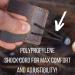 Shatterproof Split Finger Archery Shooting Tab | Real Leather | Made in USA | Right Hand Chrome Tan - Buy Online on GoSupps.com
