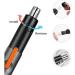 USB Rechargeable Nose & Ear Hair Trimmer | Professional Painless Clippers for Men & Women | Waterproof Dual Edge Blades - Buy Online on GoSupps.com
