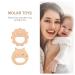 ORFOFE Molar Sensory Chewing Teether - Infant Safe Wooden Toy for Soothing and Self-Soothing - Adorable Toddler Plaything - Buy Online on GoSupps.com