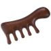 minkissy Scalp Comb Scalp Massage Comb Sandalwood Scalp Stimulators Comb Wooden Wide Tooth Comb for Women