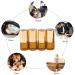 Lidylinashop Roll-On Essential Oil Glass Bottles - Gold Etheric Oil Scooters for Easy Application - Buy Online on GoSupps.com