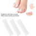 3pcs XL Toe Tubes Sleeves - Free Cut Toe Separator Protector for Calluses Corns & Blisters | Finger Tube for Pain Relief - Buy Online on GoSupps.com