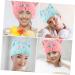 PLAFOPE 2pcs Dry Hair Cap Girl Bathing Hats Quick Drying Hair Hats Swim Caps Towel Hair Drying Caps Hair Bonnet Cartoon Design Hair Caps Headband Elasticity Coral Fleece Child - Buy Online on GoSupps.com