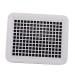 FOMIYES Box Hamster Toilet Tub Tray for Bathtub Indoor Rabbit Cage Large Guinea Cage Guinea Pig Pp Small Pet 24.5X19.5X3CM Black