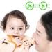 HEORSHE Baby Teething Toy - Silicone Adjustable Wristband Chew Toy for Babies 0-12 Months - Brown - Buy Online on GoSupps.com