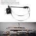 Estink Stainless Steel Horseshoe Lifebuoy Holder Bracket for Marine Boat Ship - 4.5in - Buy Online on GoSupps.com