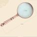 Portable 10X Antique Copper Handheld with Wooden Handle and Real Glass Best Reading Magnifier for Elderly Full of Stars - Buy Online on GoSupps.com
