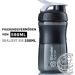 BlenderBottle SportMixer Tritan 590ml - BPA Free Protein Shaker & Water Bottle (Black/White) | Perfect for Fitness Shakes - Buy Online on GoSupps.com