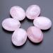 Rose Quartz Palm Stone Natural Stones and Minerals Crystals Spiritual Good Luck Decoracao para Casa - Stones - - (Size: About 43-45mm)