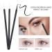 150 Piece Disposable Makeup Applicators Set - Eyeliner & Lip Liner Brushes in Black/White - Buy Online on GoSupps.com